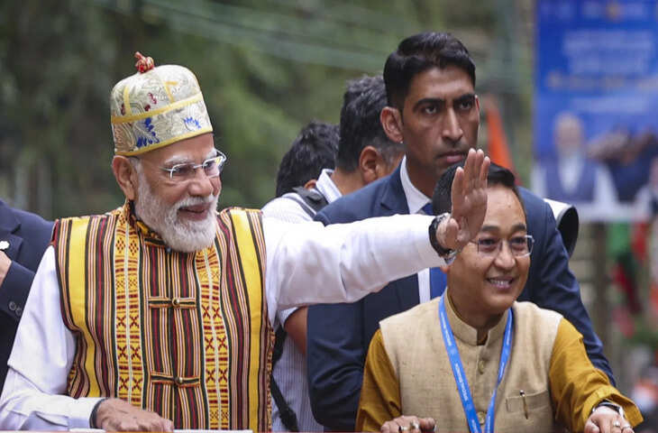 गंगटोक में PM मोदी का रोड शो सिक्किम को मिलेगी ₹4000 करोड़ की सौगात, 50वें स्थापना दिवस समारोह में होंगे शामिल