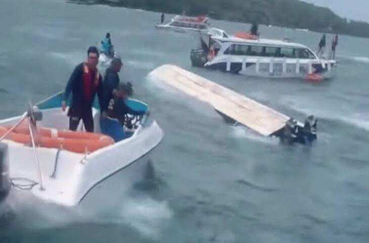 वियतनाम में बड़ा नाव हादसा: फु क्वोक द्वीप के पास बोट पलटी, एक्सक्लूसिव फुटेज में देंखे 15 भारतीय पर्यटकों की मौत, 21 लोगों को बचाया गया