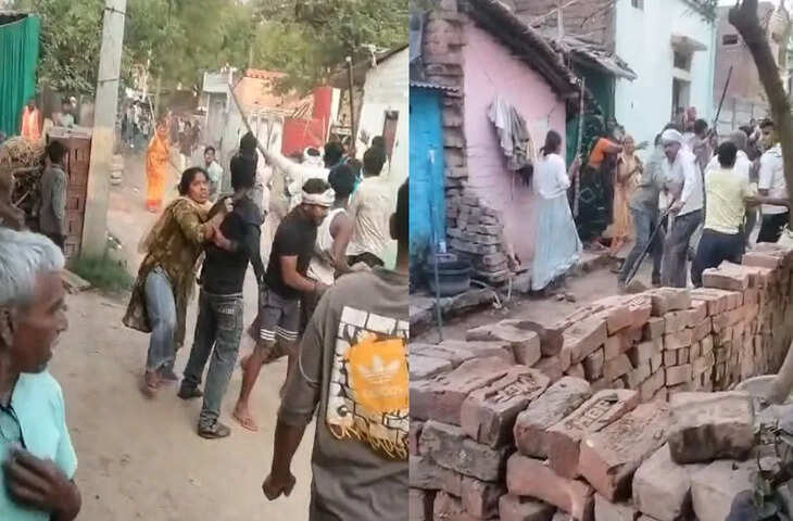 मिर्जापुर के मदन पट्टी में बच्चों के विवाद ने लिया बड़ा रूप, दो पक्षों में जमकर मारपीट और पत्थरबाजी