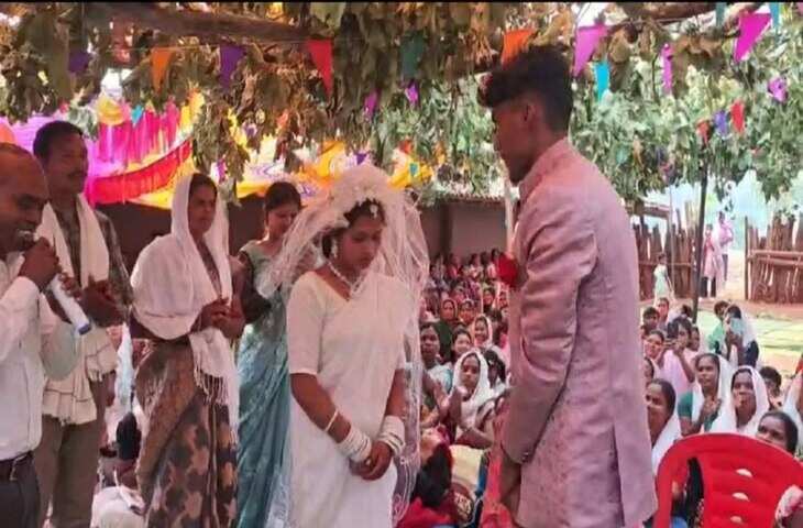 मैनपाट में अनोखी शादी: दुल्हन लेकर पहुंची बारात, विदाई के वक्त दूल्हा रो पड़ा, भावुक हुआ पूरा माहौल