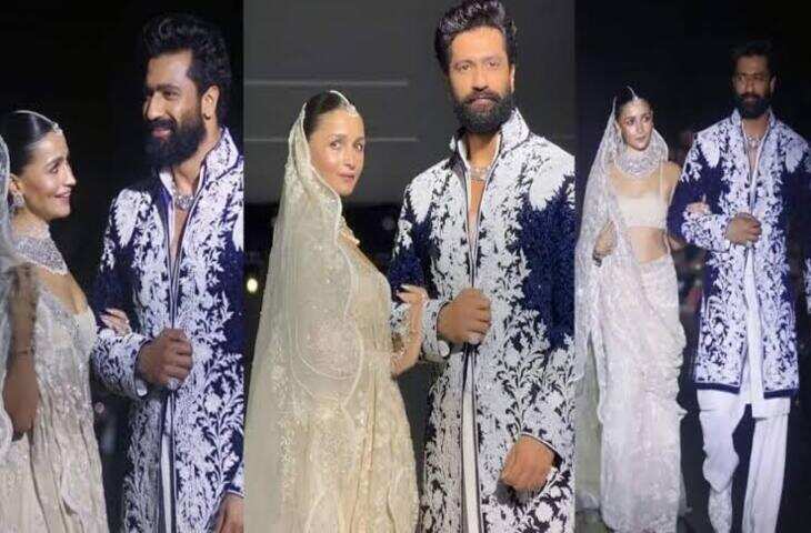 मनीष मल्होत्रा के मिजवान शो में आलिया भट्ट-विक्की कौशल बने शोस्टॉपर, फुटेज में देंखे रैंप पर पल्लू संभालते दिखीं एक्ट्रेस