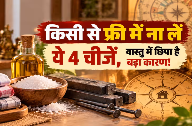 Vastu Tips: मुफ्त में मिली ये 4 चीजें घर में ला सकती हैं तनाव और दरिद्रता! रुमाल, नमक, लोहा और तेल से जुड़ी मान्यताएं