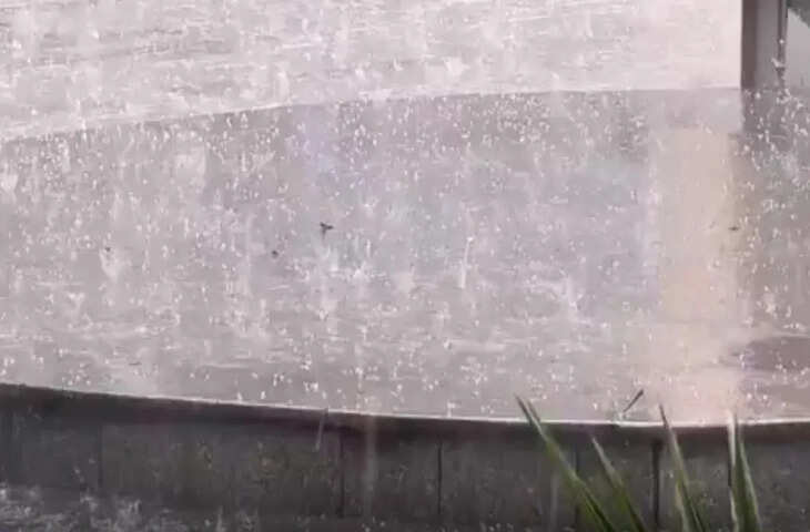 दिल्ली-NCR में मौसम ने बदल दिया मिज़ाज: बारिश, ओले और ठंड से बढ़ी परेशानियाँ