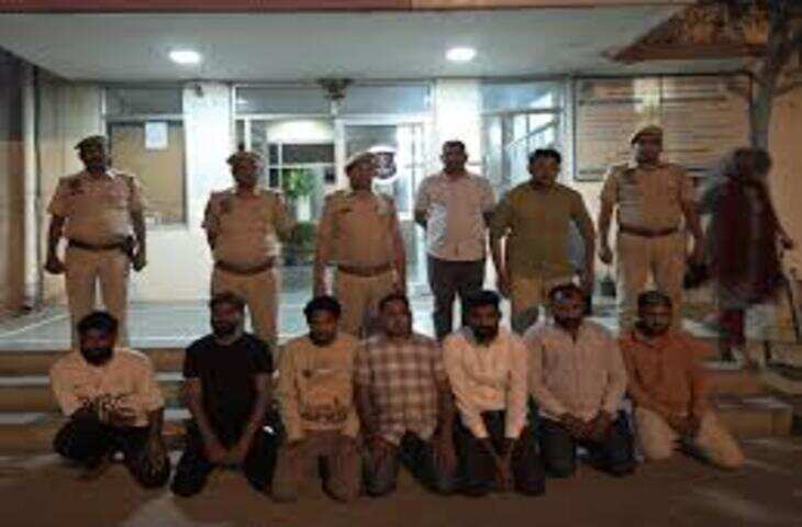 जयपुर में हाई-प्रोफाइल जुआ रैकेट का भंडाफोड़, 16 गिरफ्तार, 7 मुख्य आरोपी दबोचे