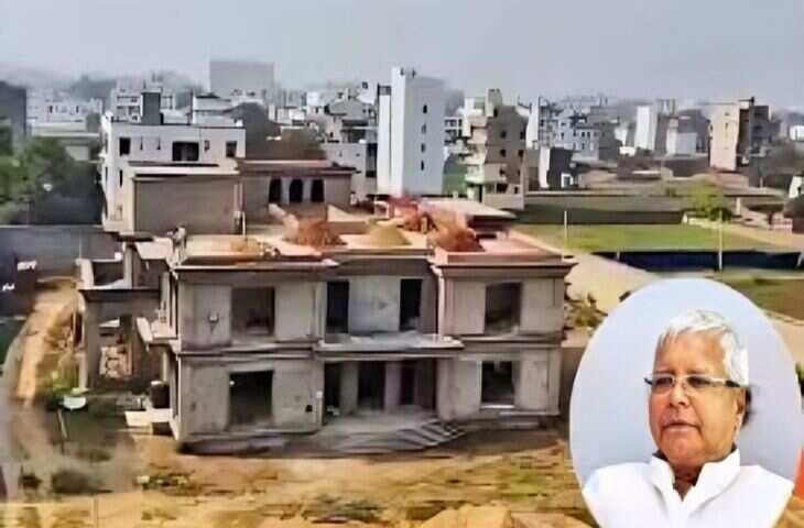 लालू-राबड़ी की पटना में बन रही भव्य कोठी, NDA बोला- परिवार की आय को लेकर हो ED जांच