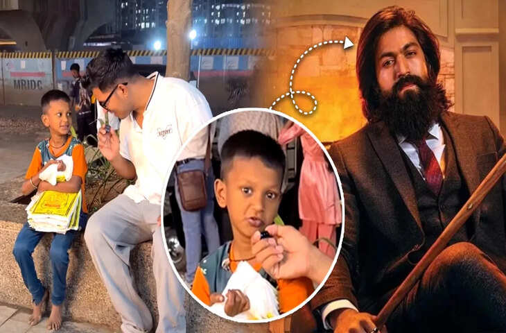 ट्रैफिक के बीच कैरी बैग बेचता मासूम बच्चा, जवाब सुनकर भावुक हुए लोग