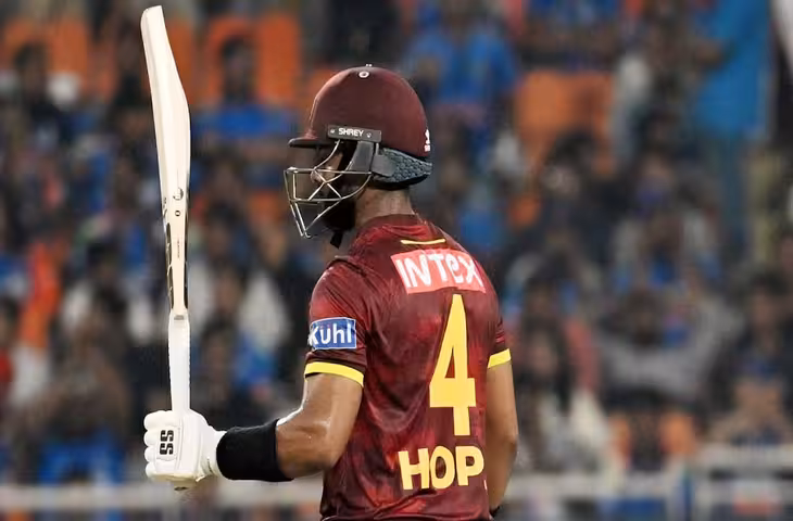Shai Hope Record: शाई होप ने तीसरी बार जड़ा 102 रन का शतक, क्रिस गेल को पछाड़कर बनाया नया रिकॉर्ड