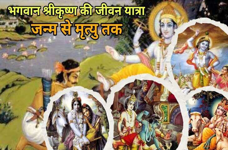 भगवान श्रीकृष्ण के जीवन के नौ पवित्र स्थल: जन्म, बाल्यावस्था और मोह-माया से मुक्त होने तक की पूरी यात्रा​​​​​​​