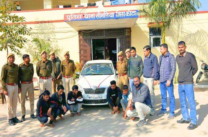 चंबल फर्टिलाइजर एंड केमिकल्स चोरी का खुलासा: अंतरराज्यीय गिरोह के 6 सदस्य गिरफ्तार