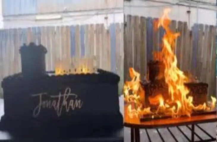 जन्मदिन के लिए महिला ने मंगवाया 57 हजार रुपये का लग्जरी केक, सोशल मीडिया पर बना चर्चा का विषय