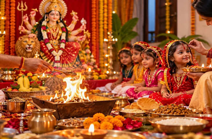 Navratri Hawan Mantra: आज महानवमी पर घर में कैसे करें हवन, जानें सामग्री, मंत्र और पूजा की पूरी विधि