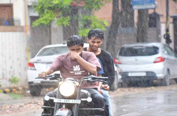 राजस्थान के कई इलाकों में बारिश, भरतपुर के बरैठा में सबसे ज्यादा 46 MM पानी बरसा