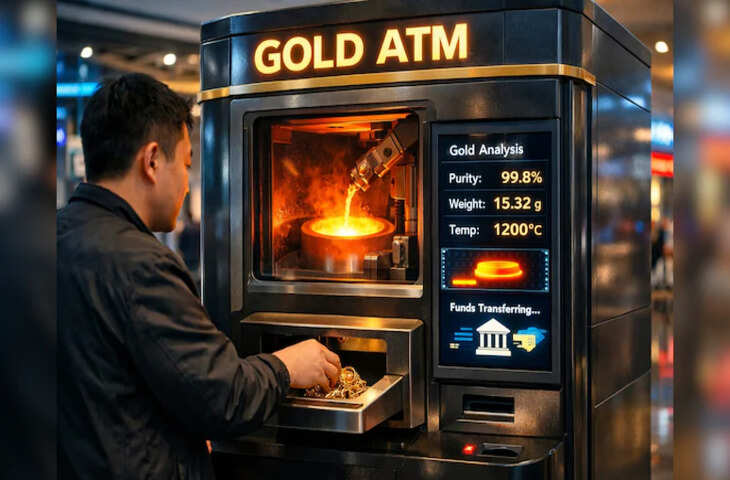 चीन में &lsquo;गोल्ड ATM&rsquo; का नया ट्रेंड, गहने बेचने की प्रक्रिया हुई आसान