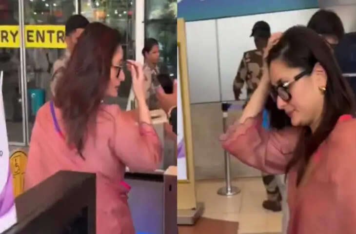 मुंबई एयरपोर्ट पर करीना कपूर खान का वीडियो वायरल, एक हरकत पर सोशल मीडिया पर छिड़ी बहस