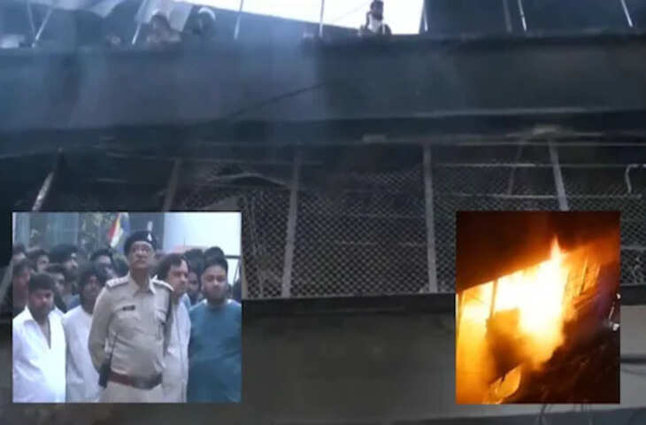 इंदौर में आग की भयावह घटना: तीन मंजिला मकान में लगी आग, 7 लोगों की मौत से पूरा मोहल्ला दहशत में​​​​​​​