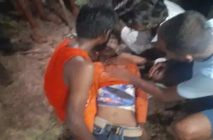 लोहे से भरी ट्रैक्टर-ट्रॉली पलटी, 18 वर्षीय युवक की दर्दनाक मौत; चालक गंभीर घायल