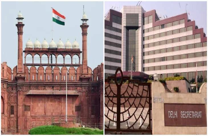 लाल किला और दिल्ली सचिवालय को बम से उड़ाने की धमकी, जांच में जुटी पुलिस