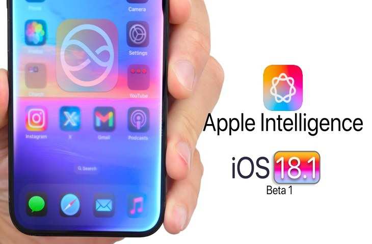 iPhone is ready to use! Apple's iOS 18.1 version is the same as Apple's version. This is the artificial intelligence of AI.