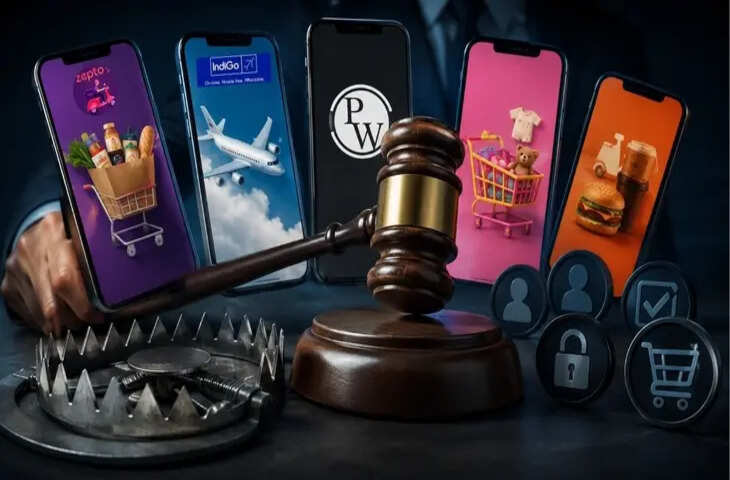ऑनलाइन प्लेटफॉर्म्स पर सख्ती, Zepto, IndiGo, PhysicsWallah समेत 9 कंपनियों को देना होगा जुर्माना, जानिए वजह