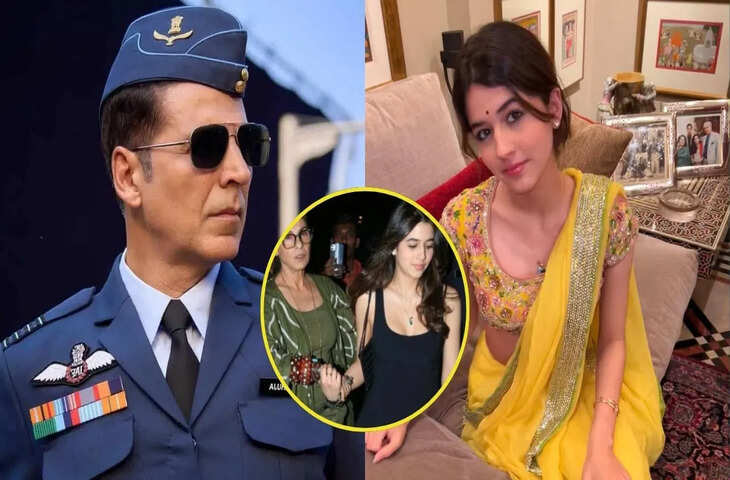 आखिर कौन है&nbsp;Naomika Saran जिसने Sky Force की स्क्रीनिंग में चुरा ली सारी लाइमलाइट ?&nbsp;अक्षय-ट्विंकल से खास कनेक्शन&nbsp;