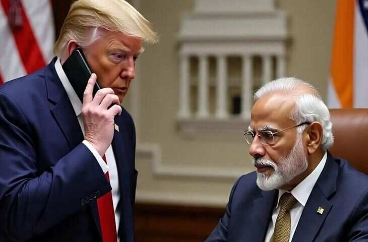 वीडियो में देखें कांग्रेस ने पीएम मोदी&ndash;ट्रंप का AI जनरेटेड वीडियो किया पोस्ट, केंद्र सरकार पर साधा निशाना