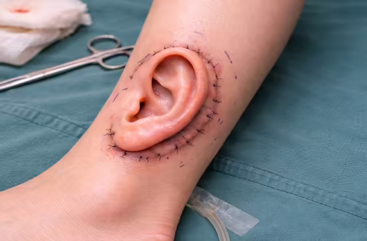 हादसे में अलग हुआ महिला का कान तो&nbsp;डॉक्टरों ने पैर में कर दिया कनेक्शन, जानिए क्या है ये अजब-गजब मामला ?