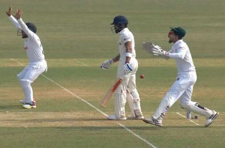 IND VS BAN taijul islam Virat--111