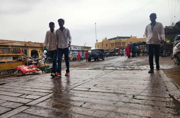पश्चिमी विक्षोभ का असर: जैसलमेर में मौसम ने ली करवट, तापमान में 8 डिग्री की गिरावट