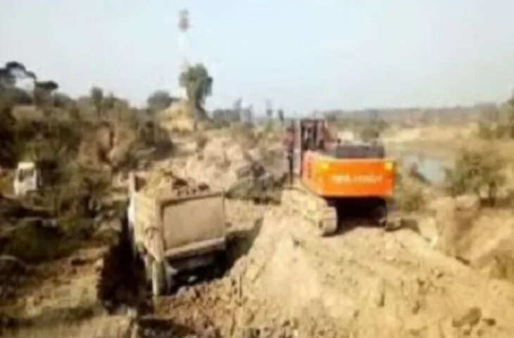 डीग में खनन माफियाओं का पुलिस पर हमला, वीडियो में जाने दोनों तरफ से चली गोलियां; 10 राउंड फायरिंग से मचा हड़कंप