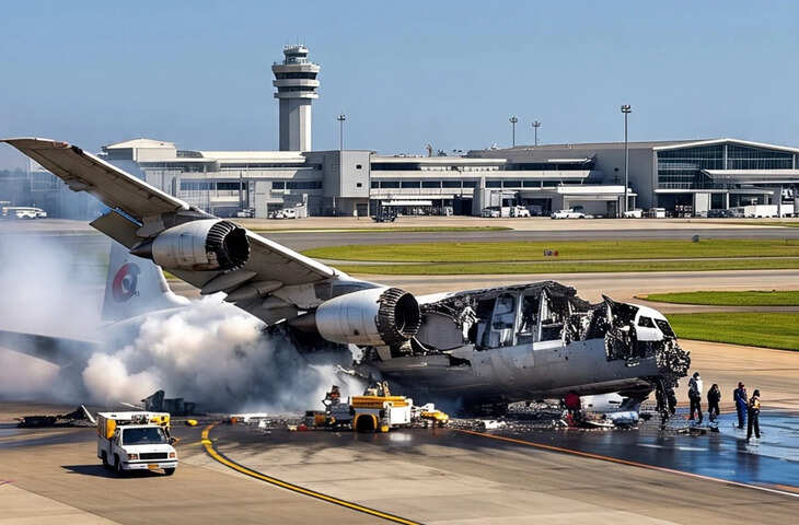 हॉरर मोर्निंग: पहली तारीख को सुबह-सुबह आई दुखद खबर,&nbsp;प्लेन क्रेश में नहीं बचा कोई&nbsp;