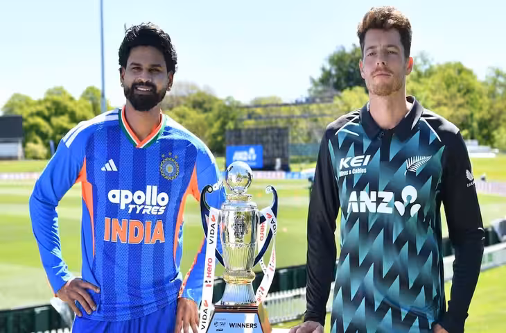 IND vs NZ 1st T20: भारत-न्यूजीलैंड के बीच आज पहला मुकाबला, जानें हेड-टू-हेड रिकॉर्ड, पिच रिपोर्ट और संभावित प्लेइंग XI