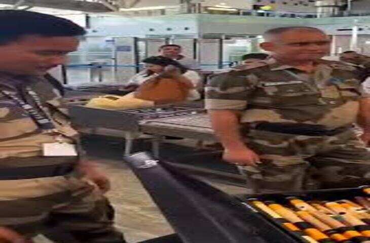 Viral Video: एयरपोर्ट पर यात्री का अनोखा कारनामा CISF जवान का ही चक्र दिया दिमाग, देखकर रह जाएंगे सन्न&nbsp;