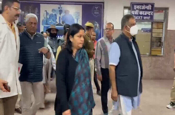 जोधपुर के MDM अस्पताल का निरीक्षण करने पहुंचे चिकित्सा मंत्री, वीडियो में देखें मरीजों और व्यवस्थाओं की ली जानकारी