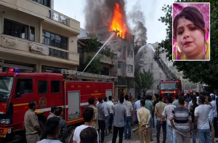 प्रयागराज में झकझोर देने वाला दर्दनाक हादसा: बच्चों को बचाते-बचाते मां की आग में झुलसकर मौत, वीडियो आया सामने