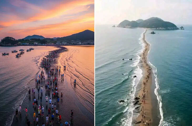समुद्र के बीच खुल जाता है रास्ता! साउथ कोरिया का जिंदो आइलैंड बना इंटरनेट सेंसेशन