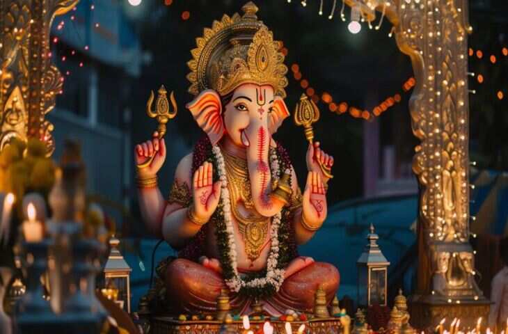 Ganesh Chaturthi 2025 : जानिए कल कितने बजे से कितने बजे तक शुभ रहेगी घर में गणपति की स्थापना ? यहां जाने शुभ मुहूर्त और राहुकाल&nbsp;