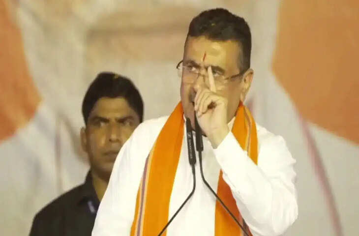 नंदीग्राम उपचुनाव में शुभेंदु अधिकारी का TMC पर हमला, बोले- &lsquo;मुख्य चोर भी जेल जाएगा&rsquo;