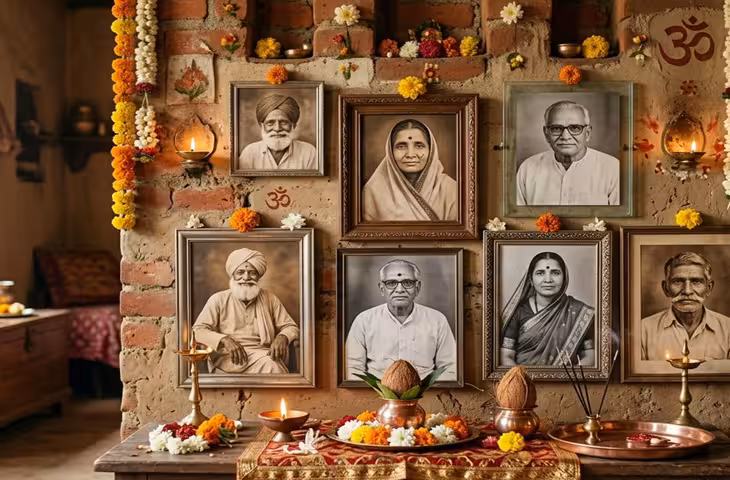 पितरों की तस्वीर मंदिर में रखनी चाहिए या नहीं? जानें फोटो लगाने की सही दिशा