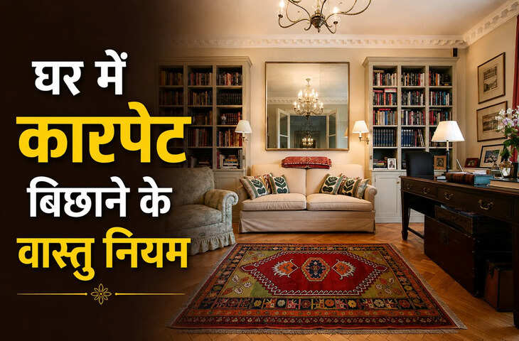 Vastu Tips For Carpet: घर में कारपेट बिछाते समय रखें इन वास्तु नियमों का ध्यान, बढ़ेगी सकारात्मक ऊर्जा