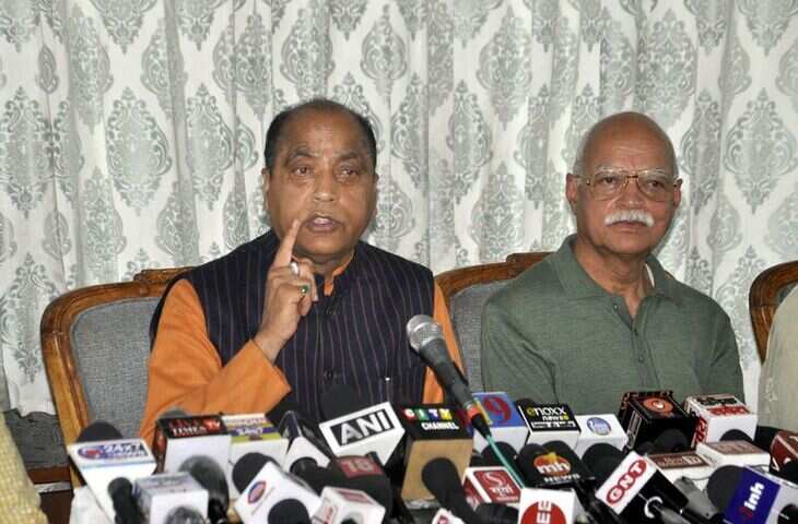 कांग्रेस राष्ट्रीय सुरक्षा के मुद्दे का राजनीतिकरण कर रही, हिमाचल प्रदेश के नेता जय राम ठाकुर