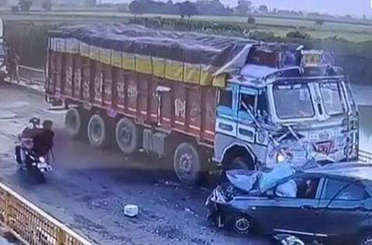 मुजफ्फरपुर में दर्दनाक हादसा: पेड़ से टकराया ऑटो, उर्स में जा रहे 8 लोग घायल; SKMCH रेफर