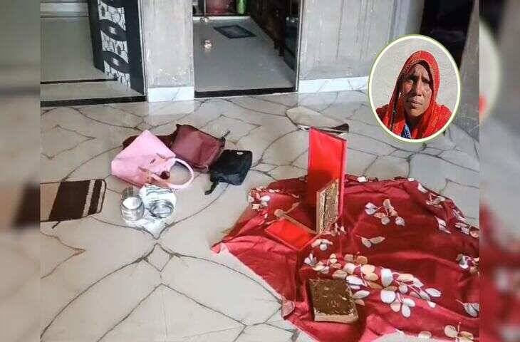 सीकर में पार्सल डिलीवरी के बहाने घर में घुसा लुटेरा, वीडियो में जानें आधे घंटे घर में बंधक रखा, लूट के बाद बदमाश फरार