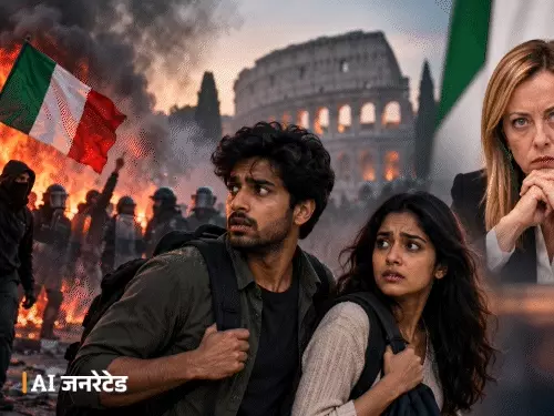 Italy Protest: इटली में महंगाई के खिलाफ प्रदर्शन हिंसक, भारतीय दूतावास ने जारी की एडवाइजरी
