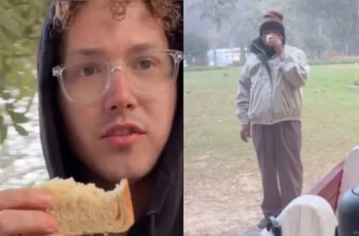 कंपकंपाती सर्दी में चाय-ब्रेड पूछे जाने पर ही खुश हो गया ये विदेशी टूरिस्ट, कहा- 'मैंने ऐसा किसी देश में नहीं देखा'