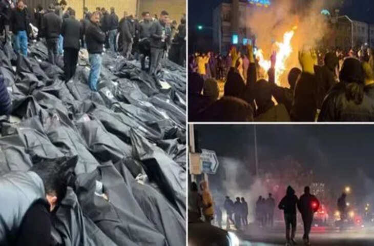 ईरान में भीषण नरसंहार!&nbsp;खामेनेई की सेना ने 36 हजार लोगों की हत्या,&nbsp;देश में हाहाकार