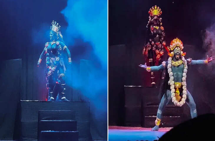 महाकाली और काल भैरव की दिव्य नृत्य प्रस्तुति ने सोशल मीडिया पर मचाई आध्यात्मिक लहर