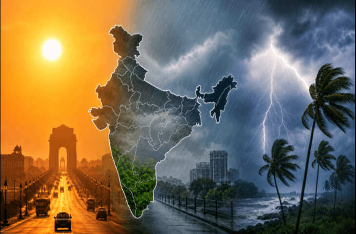 Weather Alert: 21 राज्यों में भारी बारिश का अलर्ट, तेज हवाओं के साथ बिजली गिरने की चेतावनी; IMD ने जारी की एडवाइजरी