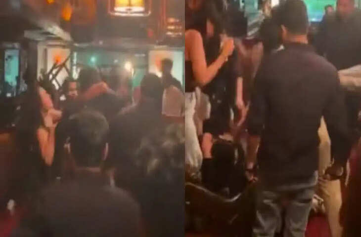 नाइट क्लब में बवाल! शराबियों की भिड़ंत का वीडियो वायरल, छोटी बात पर मचा बड़ा हंगामा