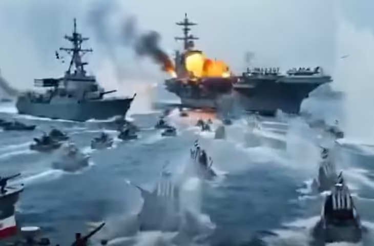 अमेरिका-इजराइल और ईरान युद्ध में बढा तनाव, वीडियो में देखें हिंद महासागर में ईरानी युद्धपोत पर हमले में मारे गए सैंकडोे जवान&nbsp;