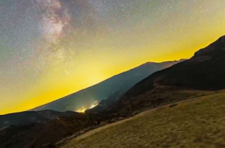 धरती को घूमते देखा है क्या? कैमरे में कैद हुआ अद्भुत नजारा